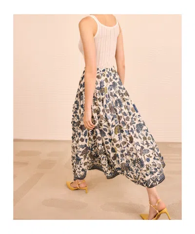 Ulla Johnson Ruffled Skirt In Multi
