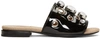 TOGA Black Embellished Slide Sandals