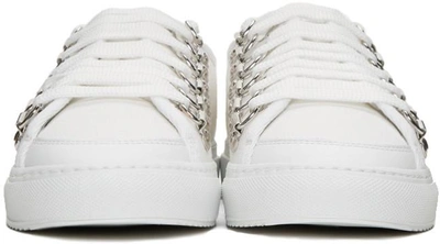 Shop Jw Anderson White Canvas Trainers