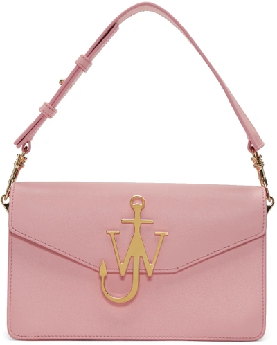 Shop Jw Anderson Pink Logo Bag