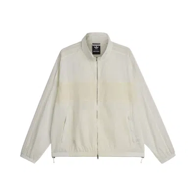 Adidas Originals Adidas X Wales Bonner Soft Block Track Jacket In Neutral
