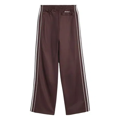 Adidas Originals Adidas X Wales Bonner Regular Fit Stripe Track Pants In Brown