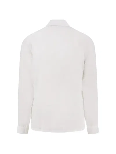 Aspesi Flap-pocket Shirt In White