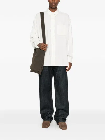 Sewmod Buttoned Shirt In White