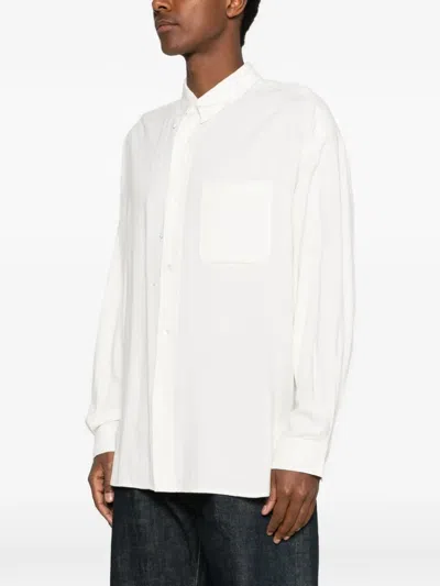 Sewmod Buttoned Shirt In White