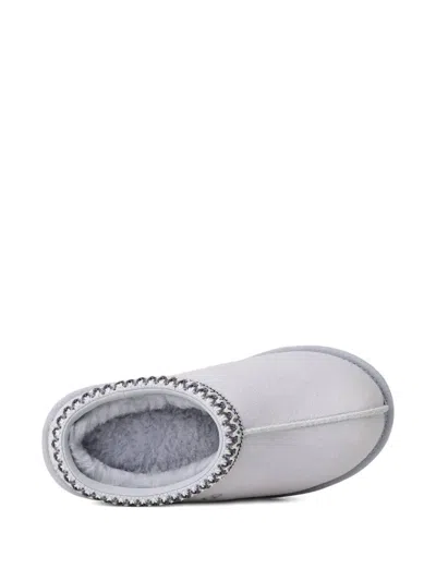 Ugg Kids' Tasman Ii Round Toe Slippers In Gray