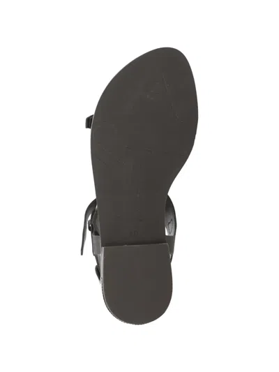 Ash Stud-embellished Flat Sandals In Brown