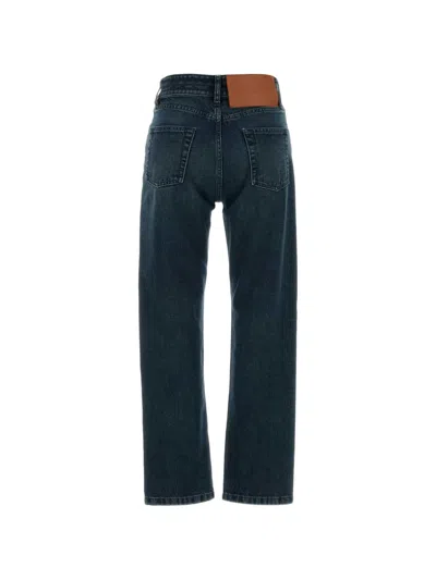 Jil Sander Belt-loop Pocket Jeans In Blue