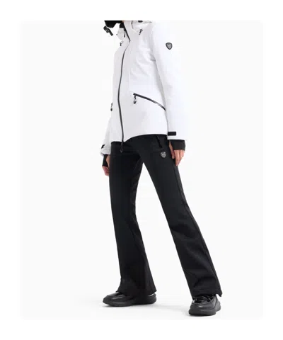 Ea7 Technical Ski Jacket With Stratum7 Padding In White