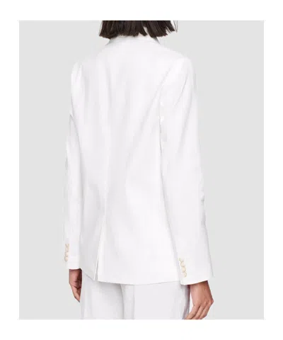 Joseph Double-breasted Blazer In White