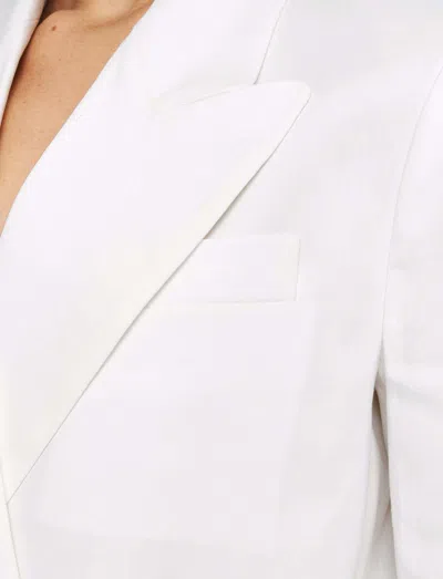 Joseph Double-breasted Blazer In White