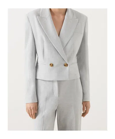 Marella Teutone Blazer In White