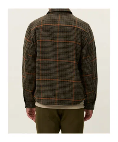 Les Deux Kody Button Front Overshirt In Black