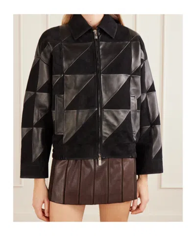 Versace Long-sleeve Casual Jacket In Multi