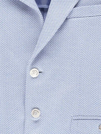 Billionaire Single-breasted Blazer In Blue