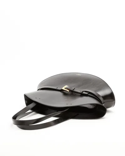 Balmain Medium Shuffle Bag In Black