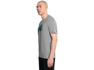 Smartwool Bear Strata Active Short Sleeve Graphic T-shirts In Multi