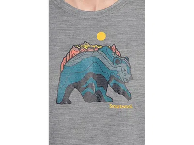 Smartwool Bear Strata Active Short Sleeve Graphic T-shirts In Multi