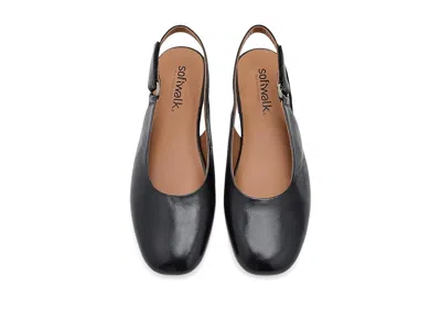Softwalk Katy Flat In Black