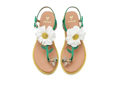 J. Reneé Dazee Toe Loop Sandal In Multi