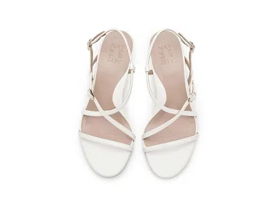 Naturalizer Wide Width Porter Sandal In White