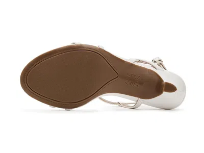 Naturalizer Wide Width Porter Sandal In White