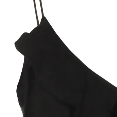 Isabel Marant Étoile Vasma Black Cotton Blend Dress In Black