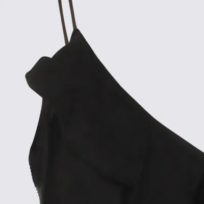 Isabel Marant Étoile Vasma Black Cotton Blend Dress In Black