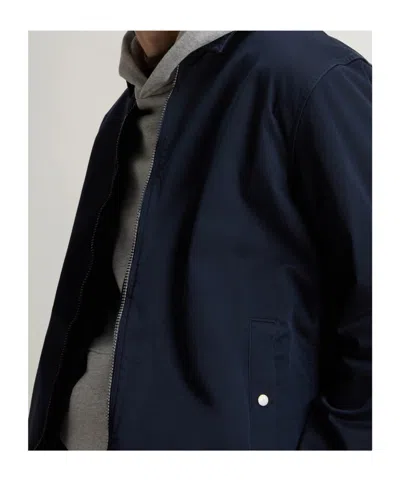 Woolrich Timber Zip-front Jacket In Blue