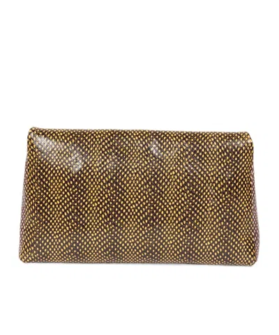 Dries Van Noten Dot Patterned Large Envelope Shoulder Bag In Multi