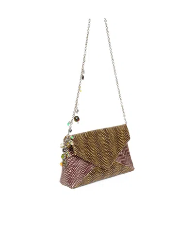 Dries Van Noten Dot Patterned Large Envelope Shoulder Bag In Multi