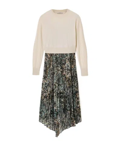 Allsaints Anni 2-in-1 Sweater Dress In Multi
