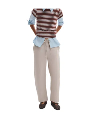 Rag & Bone Drawstring Casual Pants In Neutral