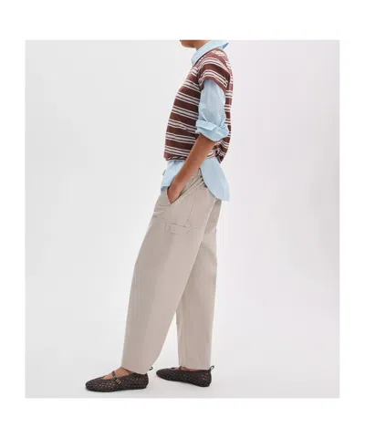 Rag & Bone Drawstring Casual Pants In Neutral