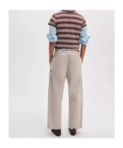 Rag & Bone Drawstring Casual Pants In Neutral