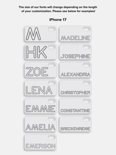 Baublebar Fine Line Custom Iphone Case In Yellow