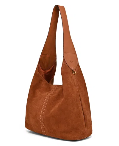 Old Trend Hydrangea Medium Hobo Bag In Brown