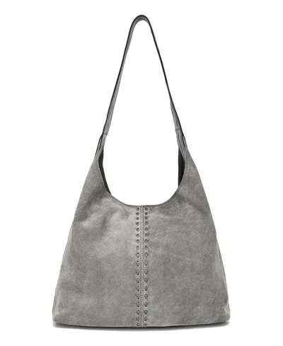 Old Trend Hydrangea Medium Hobo Bag In Gray
