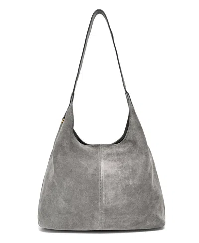 Old Trend Hydrangea Medium Hobo Bag In Gray