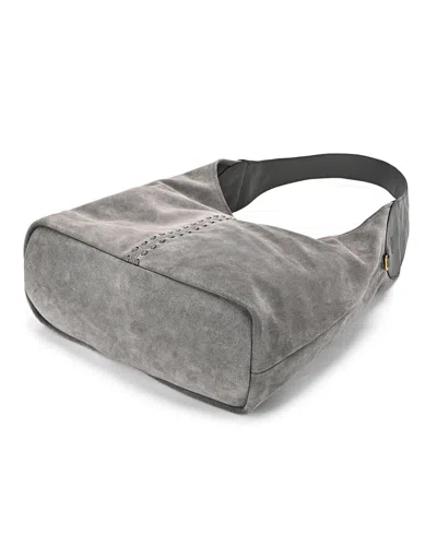 Old Trend Hydrangea Medium Hobo Bag In Gray