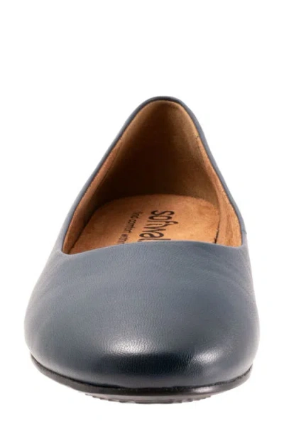 Softwalk Shiraz Ballet Flat In Blue