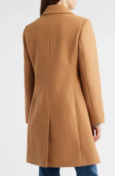 Sam Edelman Single Breasted Coat In Brown