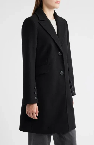Sam Edelman Single Breasted Coat In Black