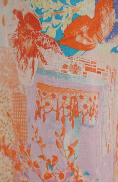 Sunny Leigh Crop Pull-on Pants In Multi