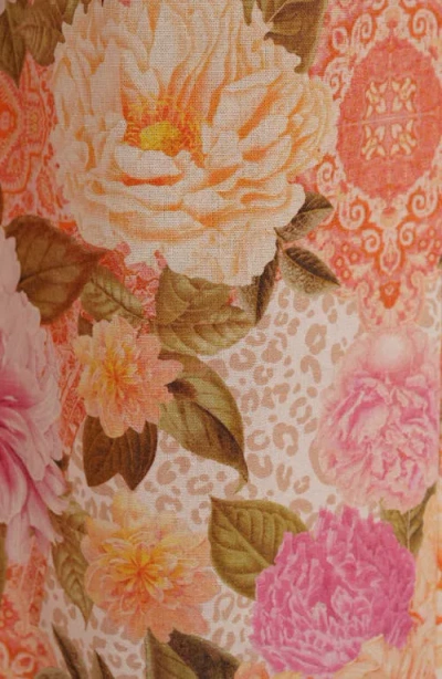 Sunny Leigh Crop Pull-on Pants In Multi