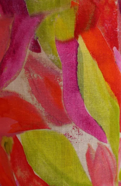 Sunny Leigh Crop Pull-on Pants In Multi