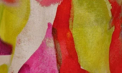 Sunny Leigh Crop Pull-on Pants In Multi