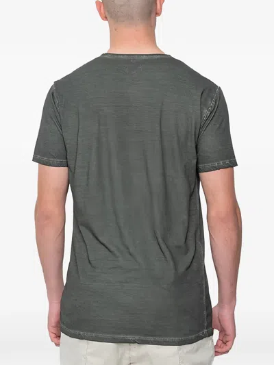 Md75 Buttoned T-shirt In Gray