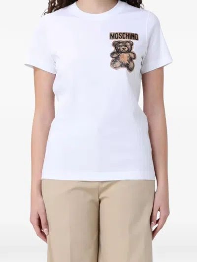 Moschino Graphic-print T-shirt In Multi