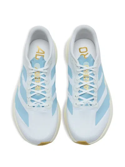 Adidas Originals Mens Adidas Adizero Evo Sl 2 In Footwear White/clear Blue/matte Gold